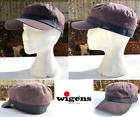 Men's WIGENS Cadet Hat, Waterproof/Waxed, DEEP AUBERGINE With BLACK, Size 57 VGC