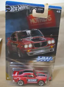Hot Wheels Speed Graphics Series Mothers Mazda RX-3 Red 1:64 scale diecast - Picture 1 of 4