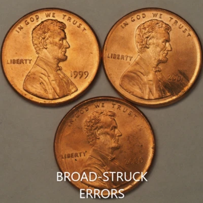 👀 Centavos Lincoln de error ERROR (3) GEMA BU 💥 Foto 1 de 4