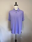 Nike Dri-FIT Golf Polo Tour Shirt Light Purple Men’s Size Large FD5744-532