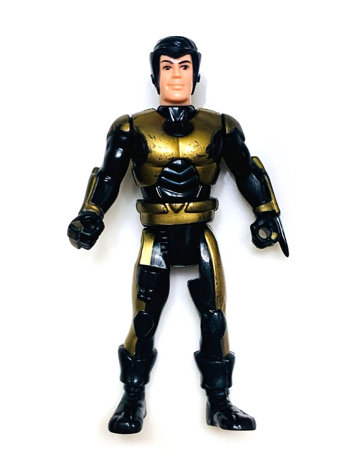 复古 1990 孩之宝 James Bond Jr. Ninja Gear 5" EON PROD LTD 可动人偶玩具 — 第 1/4 张图片
