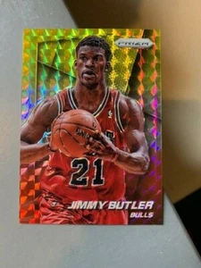 2014-15 PANINI PRIZM RED YELLOW JIMMY BUTLER ~ #95 PRIZM - Picture 1 of 1