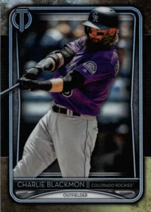 2020 Tribute #35 Charlie Blackmon Colorado Rockies  BX T3G - Picture 1 of 2