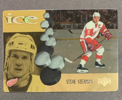 1998-99 McDonalds Upper Deck Ice - #6 Steve Yzerman - Detroit Red Wings - Image 1 of 2
