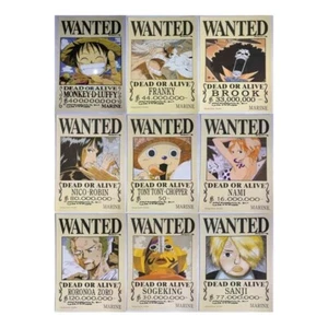 9 Posters One Piece Wanted - Imagen 1 de 2