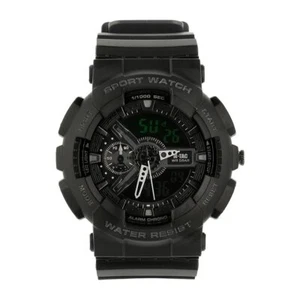 M-Tac Sport Watch Wristwatch Men's Tactical Waterproof Military Black - Picture 1 of 12