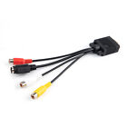 3RCA Converter Cable New VGA to Video TV Out S-Video AV Adapter VGA TO VGA C WIN