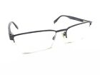 Hugo Boss HG 0324 2W7 Black Half Rim Eyeglasses Frames 57-19 145 Designer Men