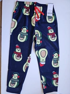 Boys Size 5 Carter's Fleece PJ Pant Avocado New With Tags Sleepwear Comfy NEW - Picture 1 of 9