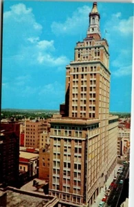 Chrome Postcard National Bank of Tulsa Oklahoma OK UNP - Picture 1 of 2