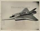 1962 Press Photo Scale model of the VTOL strike aircraft with 4 jet-life engines
