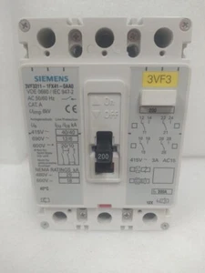 SIEMENS MOLDED CASE CIRCUIT BREAKER 3VF3311-1FX41-0AA0 - Picture 1 of 1