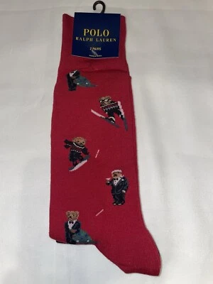 Calcetines polo de esquí Ralph Lauren Teddy Bear para hombre Foto 1 de 2