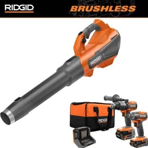 18V Brushless Cordless 510 CFM 110 MPH Blower with 2-Tool Combo Kit, (2) and - Picture 1 of 15