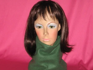 Calentador de cuello de lana hecho a mano para mujer - verde - Imagen 1 de 2