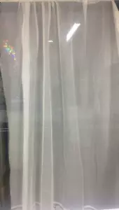 READY HANG VINTAGE SHEER CURTAIN FABRIC : 210cm DROP : #VSC008 - Bild 1 von 10