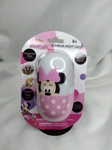 NEW DISNEY JUNIOR Minnie MOUSE CLUBHOUSE FUNHOUSE Tumbler Night Light Twist Top - Picture 1 of 5