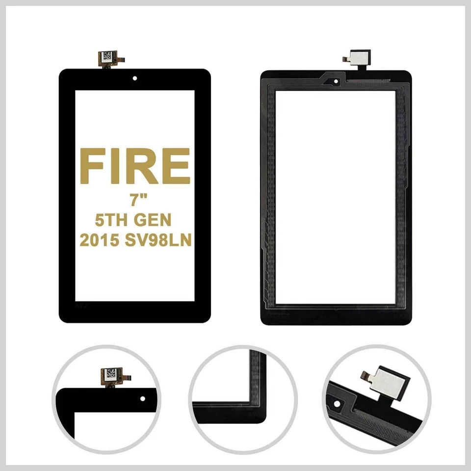For Amazon Kindle Fire HD 5th Gen Touch Screen Glass Digitizer Polarizer SV98LN - Image 1 of 1