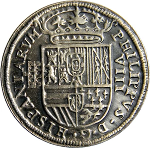 Netherlands 8 Reales  Restrike Tribute token  (06115) - Picture 1 of 3