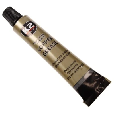 K2 Copper Grease Multi Purpose Anti Seize Slip Assembly Compound 20g Tube - Image 1 of 4