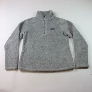 Patagonia Damen Gr. M Los Gatos Fleece 1/4 Zip Pullover Drifter grau - Bild 1 von 12