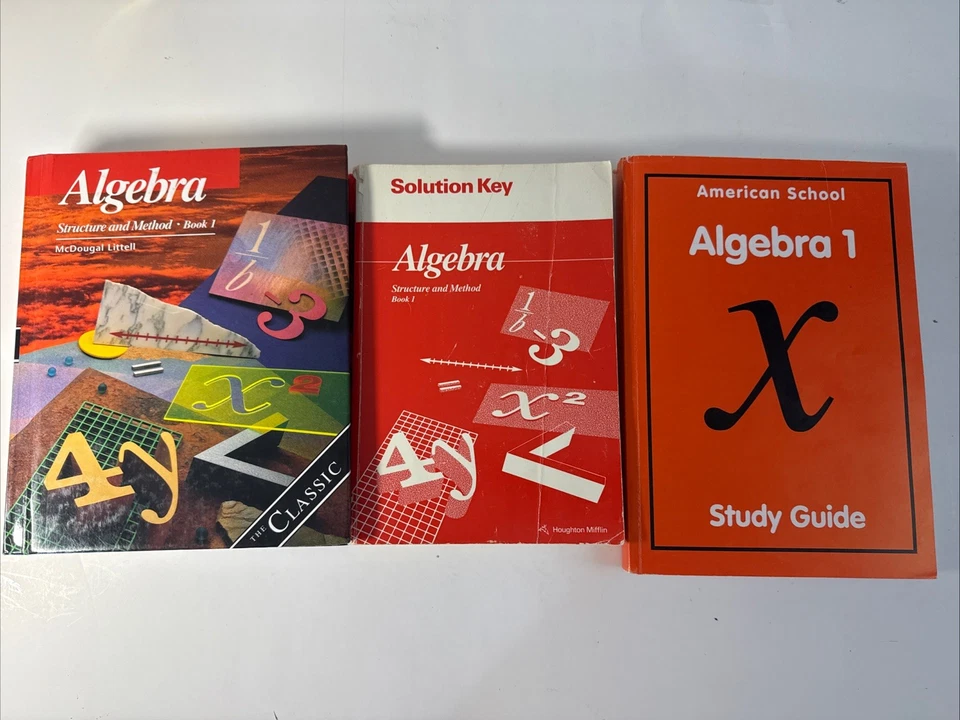 Algebra: Structure and Method Book 1 Teacher Solution Key Student Dolciani Brown - Image 1 of 4