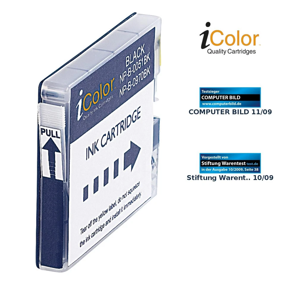 iColor Brother Mfc 235c: Patrone für Brother  LC-970BK/LC-1000BK, black - Bild 1 von 1