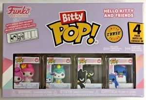 Funko Bitty POP! 4 Different Hello Kitty & Friends My Melody Chase Set Tuxedosam - Picture 1 of 2