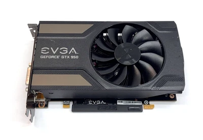 EVGA GeForce GTX 950 2GB GDDR5 Gaming Video Graphics Card, 02G-P4-2951-KR - Image 1 of 4