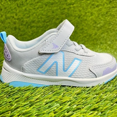 New Balance DynaSoft 545 V1 Boys Size 8C Gray Athletic Running Shoes Sneakers - Image 1 of 4