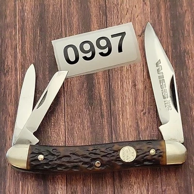 Boker Tree Brand WISS Splitback Whittler Folding Pocket Knife Made In USA - Image 1 of 4