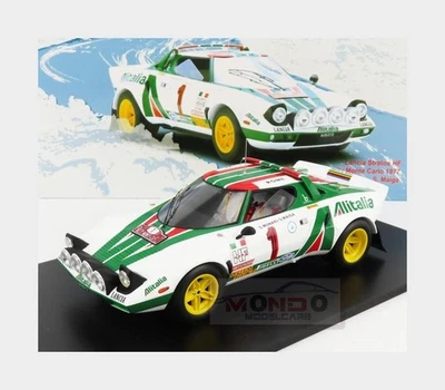 1:18 SPARK Lancia Stratos Hf Alitalia #1 Win.Rally Montecarlo 1977 Munari 18S535 - Image 1 of 2