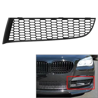 1*Front Bumper Lower Fog Light Grille Grill For BMW 7 Series F01 F02 F04 M Sport Foto 1 de 4