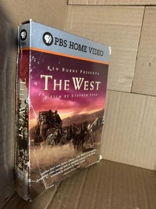 KEN BURNS PRESENTS: THE WEST (1996; PBS/Stephen Ives) [5 DVD Set] - GOOD - Picture 1 of 1