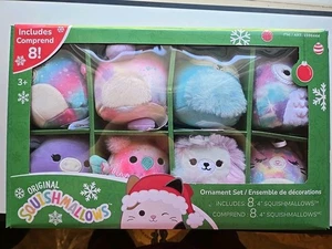 Squishmallow Winter Urlaub 8er Pack 4 Zoll Plüsch Ornament Set 2023 Party Gefälligkeiten - Bild 1 von 2