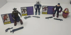 GI Joe Manimals Series 1 Iguanus, Slythor, & Warwolf KB Toys Exclusive Complete! - Bild 1 von 8