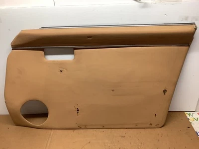 81-87 Jaguar XJ6 правый пассажир желтовато-коричневый передней внутренней питания двери панели б/у OEM - Изображение 1 из 4