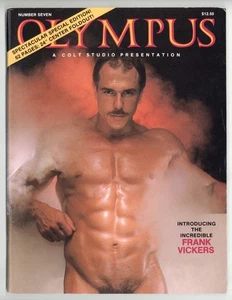 Olympus #7 Colt Studio Frank Vickers Special 1987 Jim French 60pgs Gay Magazine - Picture 1 of 4