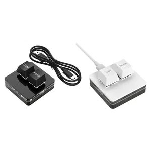 Copy and Paste 2 Key Keyboard Can Self Programming Macro Mini USB Keypad for - Picture 1 of 15