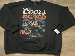 Sudadera Coors Rodeo Talla XXL Nueva - Imagen 1 de 4