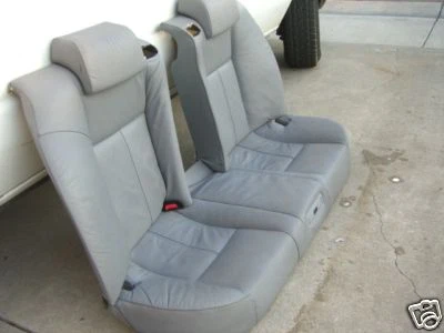 1995-2001 BMW E38 740iL 740i 740 728i 735iL Rear Seats OEM LEATHER - Image 1 of 4