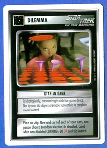 Star Trek CCG JUEGO KTARIAN (Premier Unlimited) dilema - Imagen 1 de 1