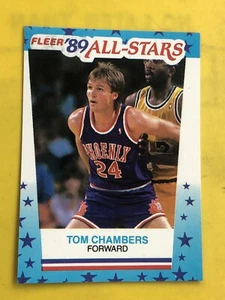 1989-90 Fleer Sticker Tom Chambers #11 - Picture 1 of 2