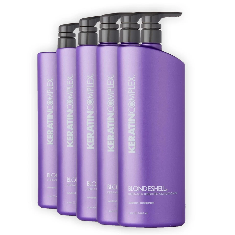 Keratin Complex Blondeshell Debrass and Brighten Conditioner 5 pack - Image 1 of 1