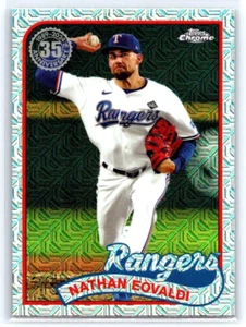 2024 Series 2 1989 Topps Silver Pack #2T89C-21 Nathan Eovaldi  - Texas Rangers - Picture 1 of 2