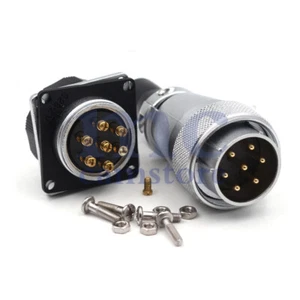 WEIPU WS28 7Pin Aviation Cable Connector,Screw crimping Electrical Connector 25A - Picture 1 of 7