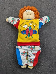 Cabbage Patch Little People 1983 Soft Sculpture Xavier Roberts Girl Red Perm - Picture 1 of 8
