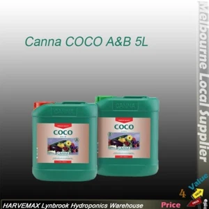 CANNA COCO Medium Nutrient A&B 2x5L Hydroponics Grow Nutrient - Picture 1 of 1