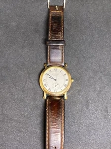 Women's Raymond Weil 9833 Geneve Watch Gold Plate & Leather Band - Picture 1 of 8