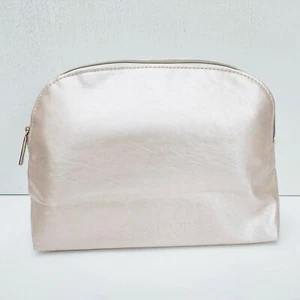 CLARINS Beige Makeup Cosmetics Bag / Pouch / Case, Large Size, Brand NEW! - Picture 1 of 9